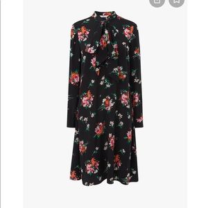 L.K.Bennett Lotte Floral Print Silk Dress